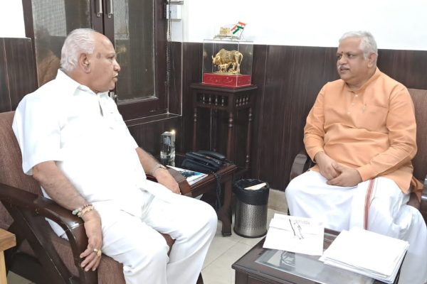 BSY meets BL Santosh