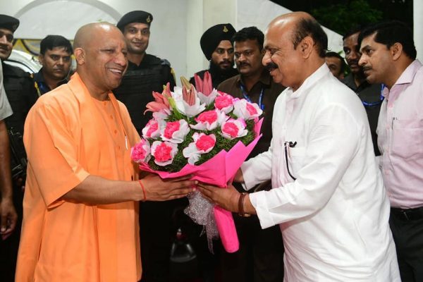 Bommai meets CM Yogi Adityanath